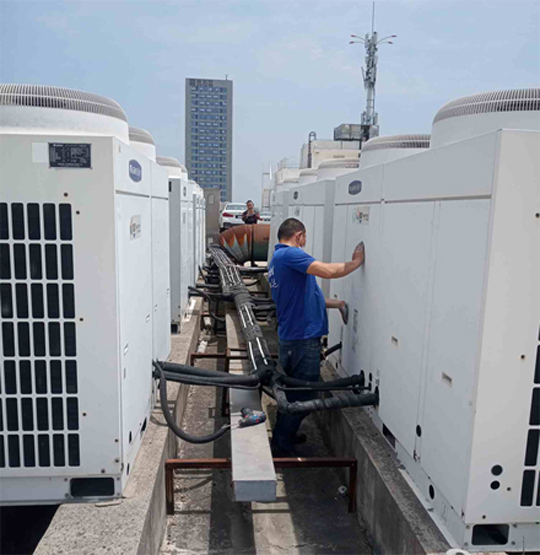 南澳中央空调制热和不制冷系统维修方法